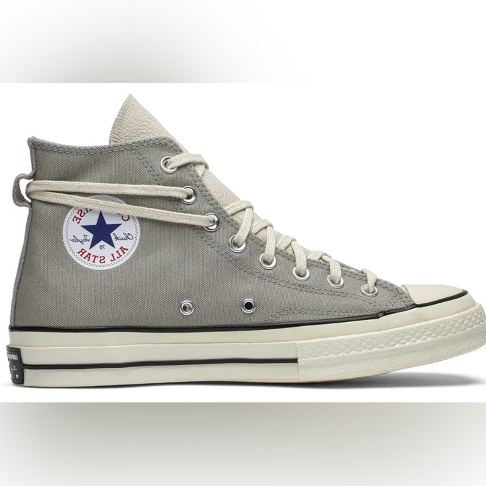 Fear of God Converse Chuck Taylor Gray Canvas High-Tops. Men size 11‎